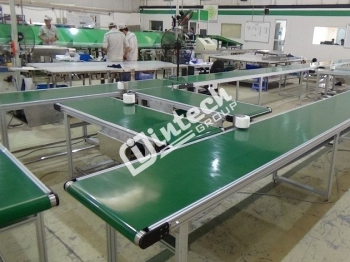 pvc conveyor belt for milk transport