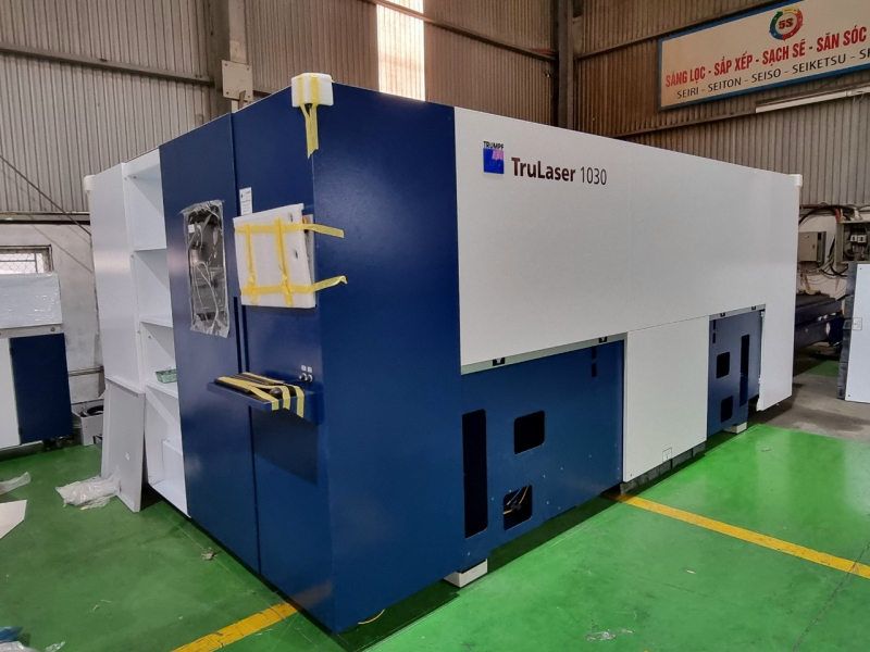 intech group dau tu may cat laser 2d trumpf trulaser 1030 dap ung tot nhat nhu cau khach hang